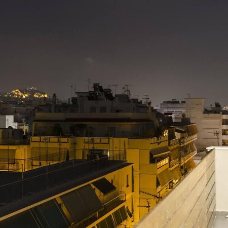 Ma Maison Nο 1, Penthouse, Acropolis And Lycabettus View, Ultra High Speed Internet 300 Mbps, 15' To Acropolis By Metro, 1' From Metro Station Athén Kültér fotó